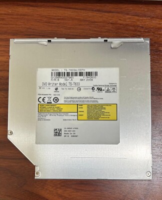 TSST 8X Slot Load DVD±R/RW Sata Burner Drive TS-T633 for Alienware M17x R4