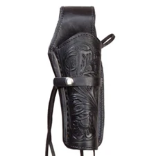 Western Express - Cowboy Black Leather Gun Holster - Right Left Tool - 22 38 45