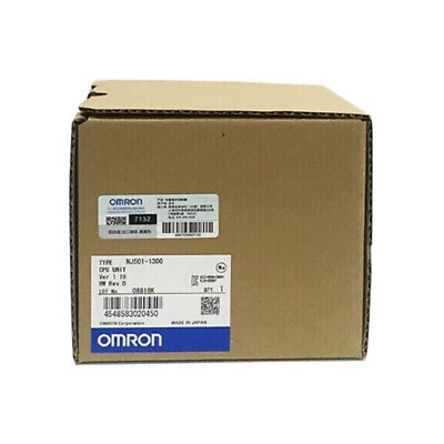 NJ501-1300 NEW OMRON CPU UNIT PLC Central Processing Unit NJ5011300