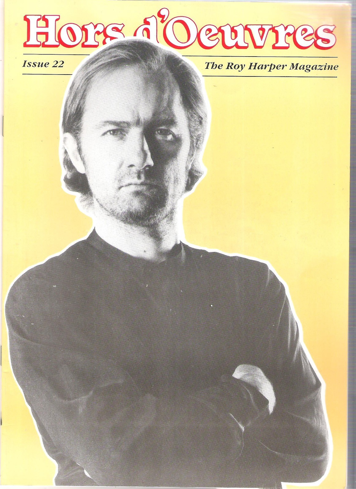 ROY HARPER Hors d'Oeuvres issue 22 Fanzine / Magazine 24 B/W pages 1992