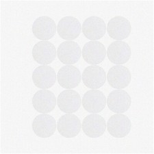 StitchCircle DIY Embroidery Kit - 20pcs Frames, Cuttable Mesh Grid, White Wallet