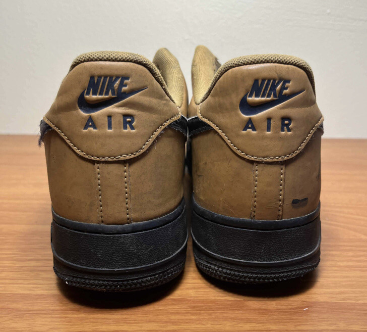 Nike Air Force 1 Low '07 Wheat Black Size 13 Sneakers BQ4326-700