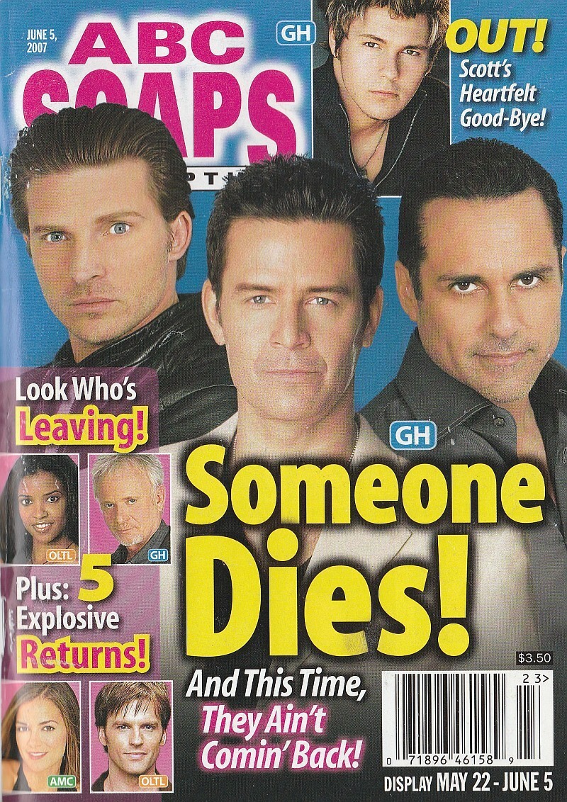 ABC Soaps In Depth June 5, 2007 TED KING-DAVID CHISUM-SCOTT