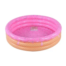 Kiddie Pool Ice Cream Inflatable Pool Ball Pit, Ice Cream Pool - FREE SHIPPING