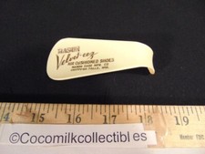 Vintage 1960's Plastic Shoe Horn Mason Show Mfg Velvet-eez Chippewa Falls Wis