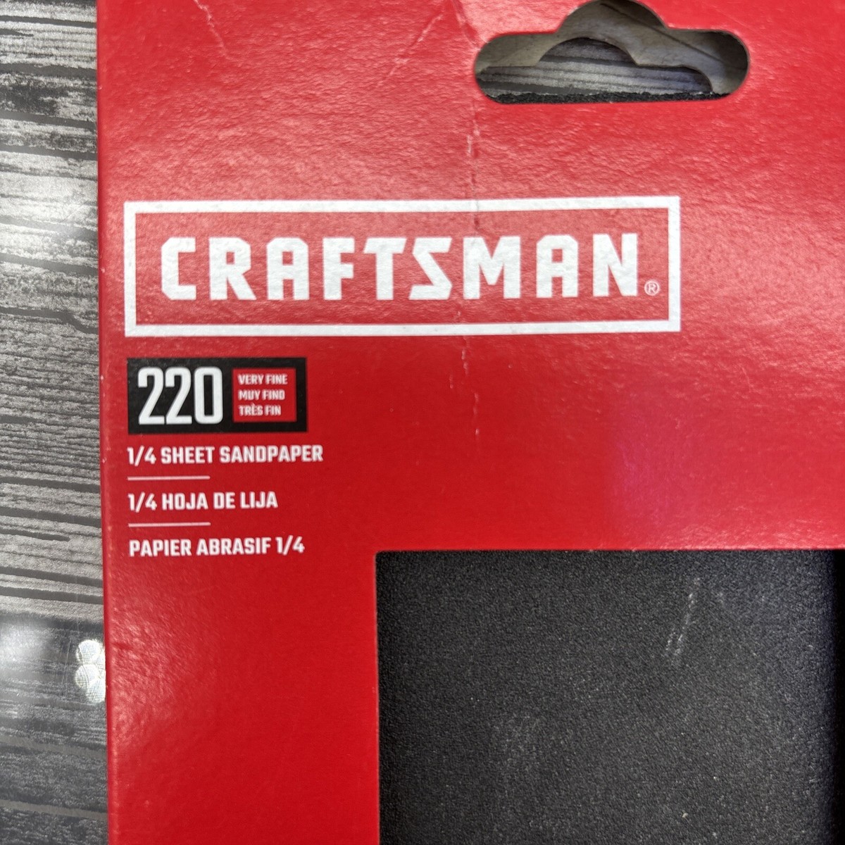 5 Pack CRAFTSMAN, 220 Grit, 4-1/2” X 5-1/2”, CMXZXGA9159, 1