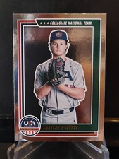 Matthew Wyatt RC 2022 Panini USA Baseball Stars & Stripes #42 - Tampa Bay Rays