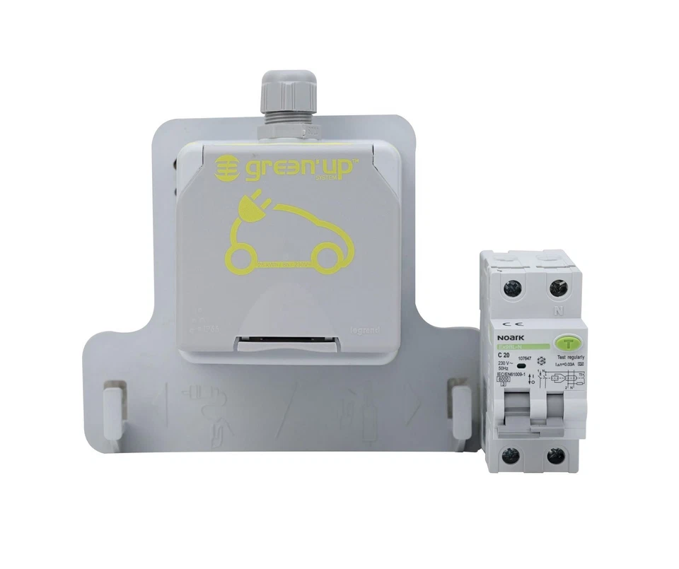 Prise française pour voitures électriques avec prise de charge IP54 et... - Photo 2/4