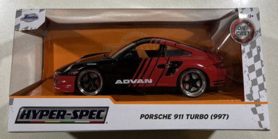 NEW 2023 Jada Hyper-spec Porsche 911 Turbo 997 Advan 1/24 | eBay