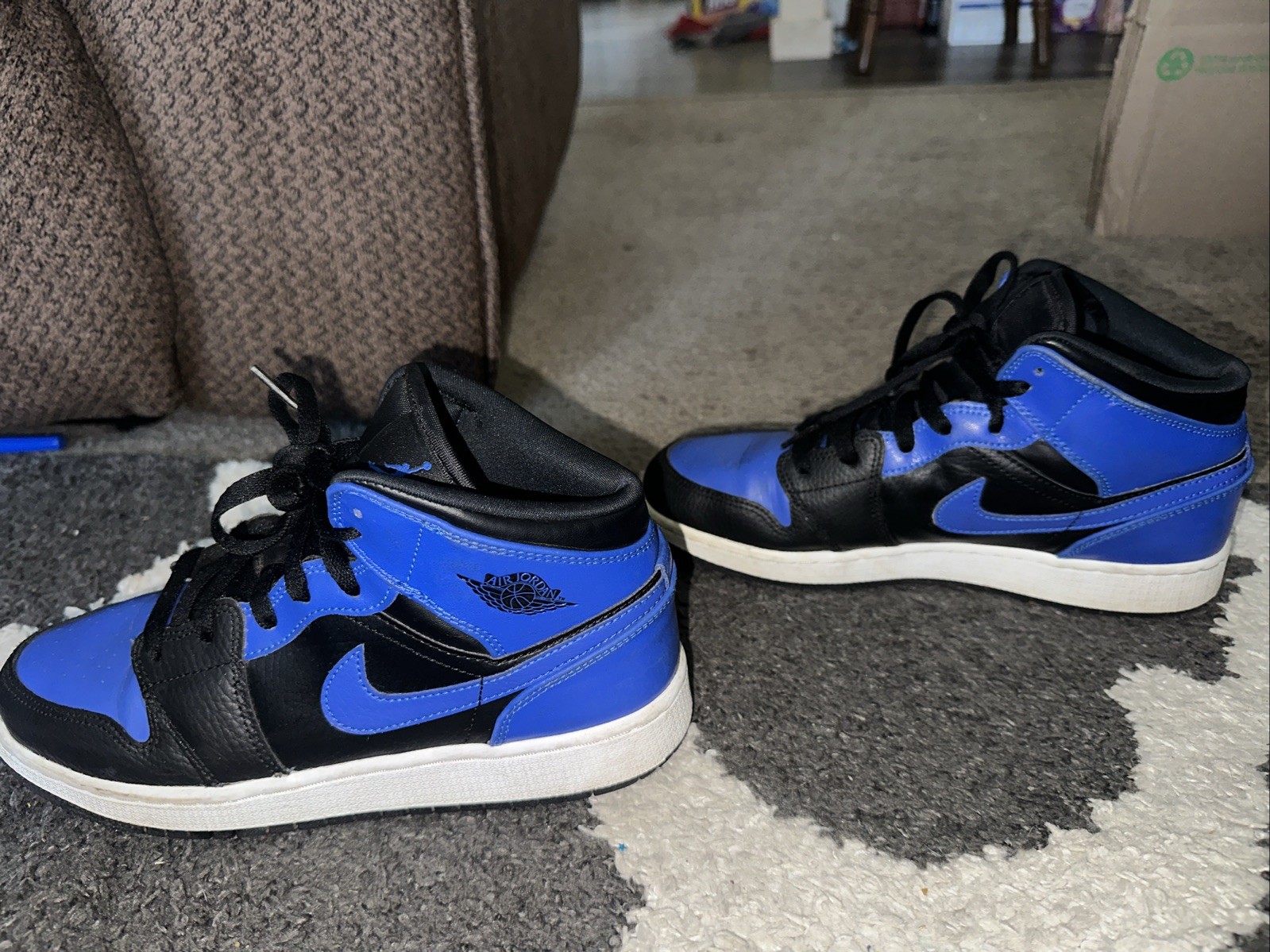 SAOLA Scarpe Nike Air Jordan Gs Hyper Royal blu nero taglia 6 5