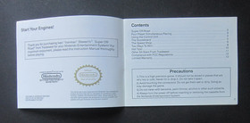 Original 1989 NINTENDO NES SUPER OFF ROAD MANUAL DE INSTRUCCIONES SOLO FOLLETO 
