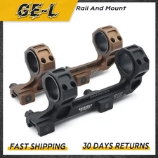 GE-L Rifle Scope Mount with Built-in level 30MM Tube 1.54Inch Height Aluminum