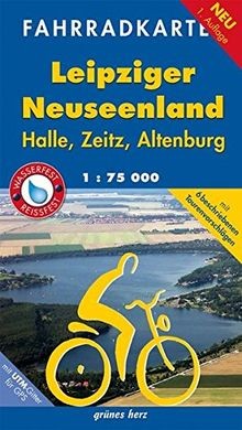 Fahrradkarte Leipziger Neuseenland: Mit UTM-Gitter ... | Buch | Zustand sehr gut