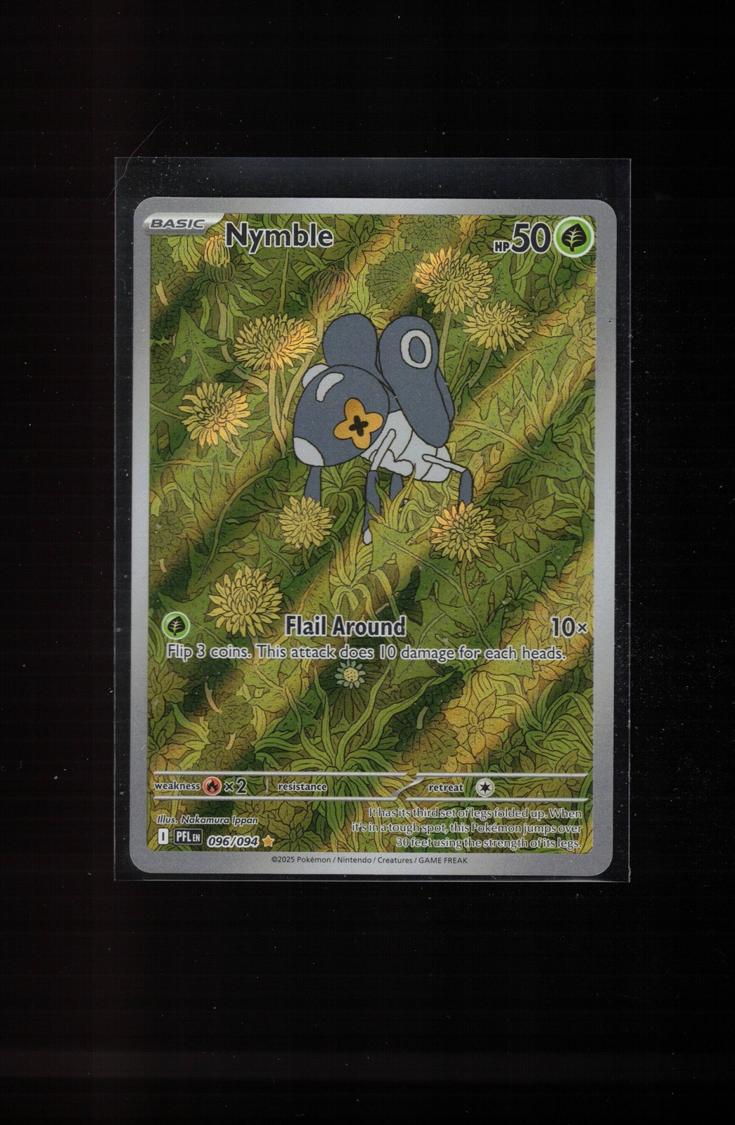 Nymble - Illustration Rare ME02: Phantasmal Flames 096/094 NM