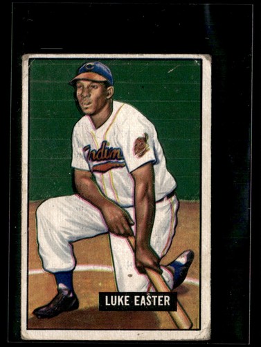 Luke Easter #258 1951 Bowman card