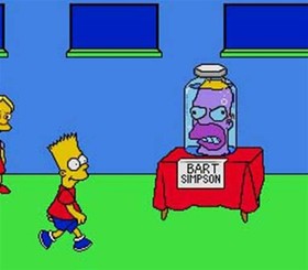 Virtual Bart - Sega Genesis Game Only