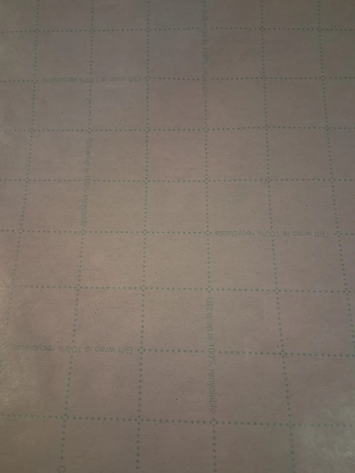 Papel de envolver Navidad Rudolph reno nariz roja 25 pies cuadrados envío un día  Foto 2 de 2