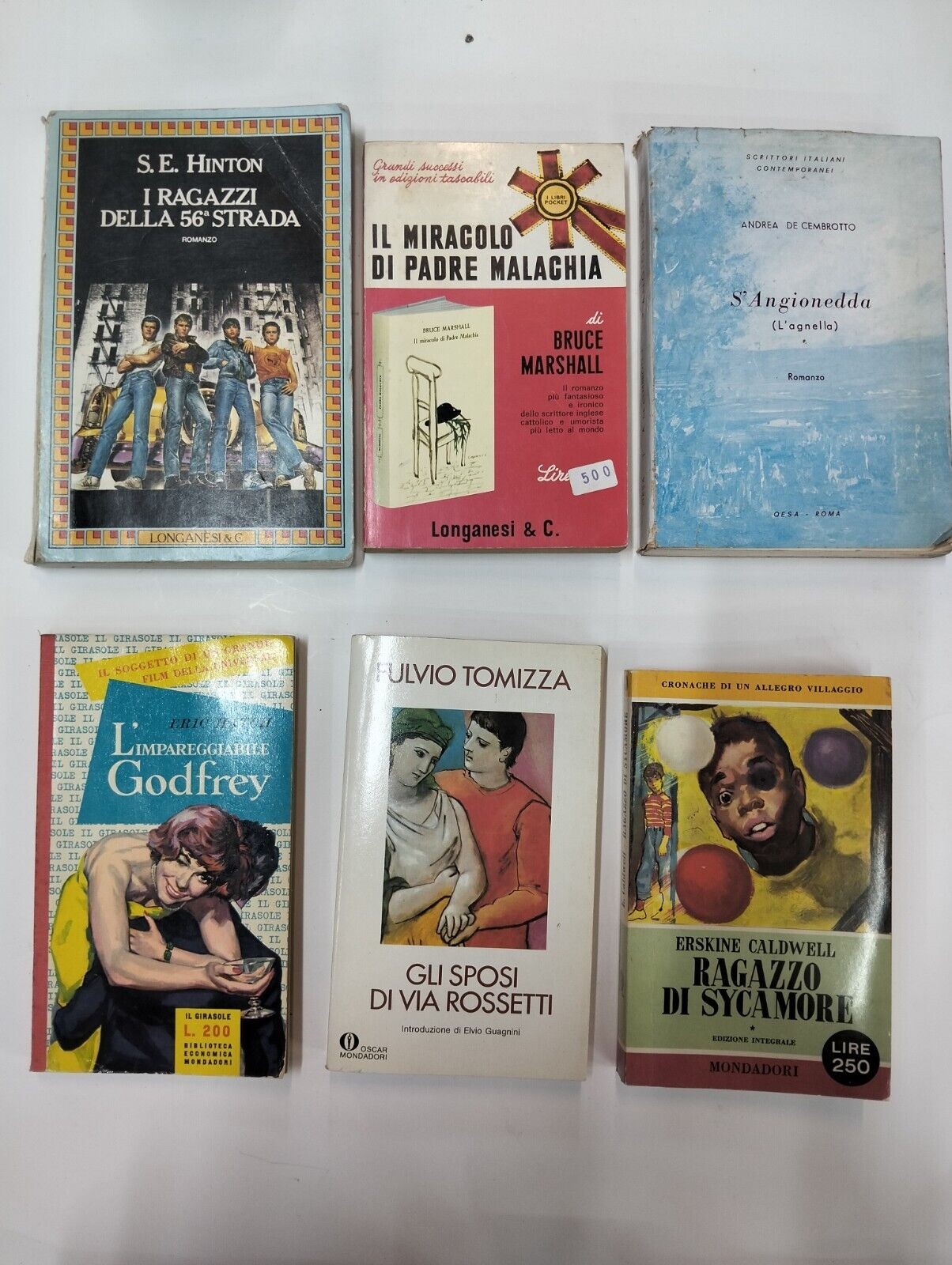 LOTTO LIBRI 6 PEZZI STOCK AFFARE