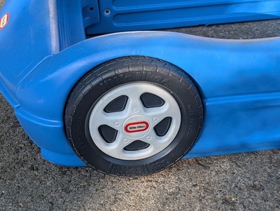 Little Tikes Blue Race Car Bed Kids Sports Frame | eBay