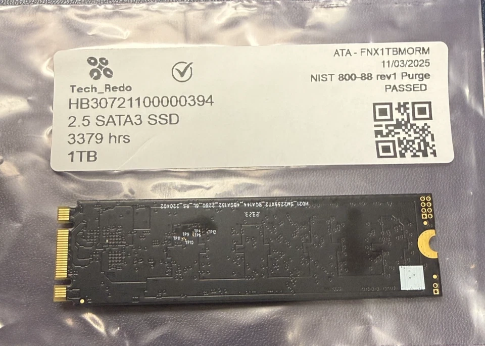 Super Talent DX3 M.2 1TB SATA3 Solid State Drive (3D TLC) FNX1TBMORM - Image 3 of 3