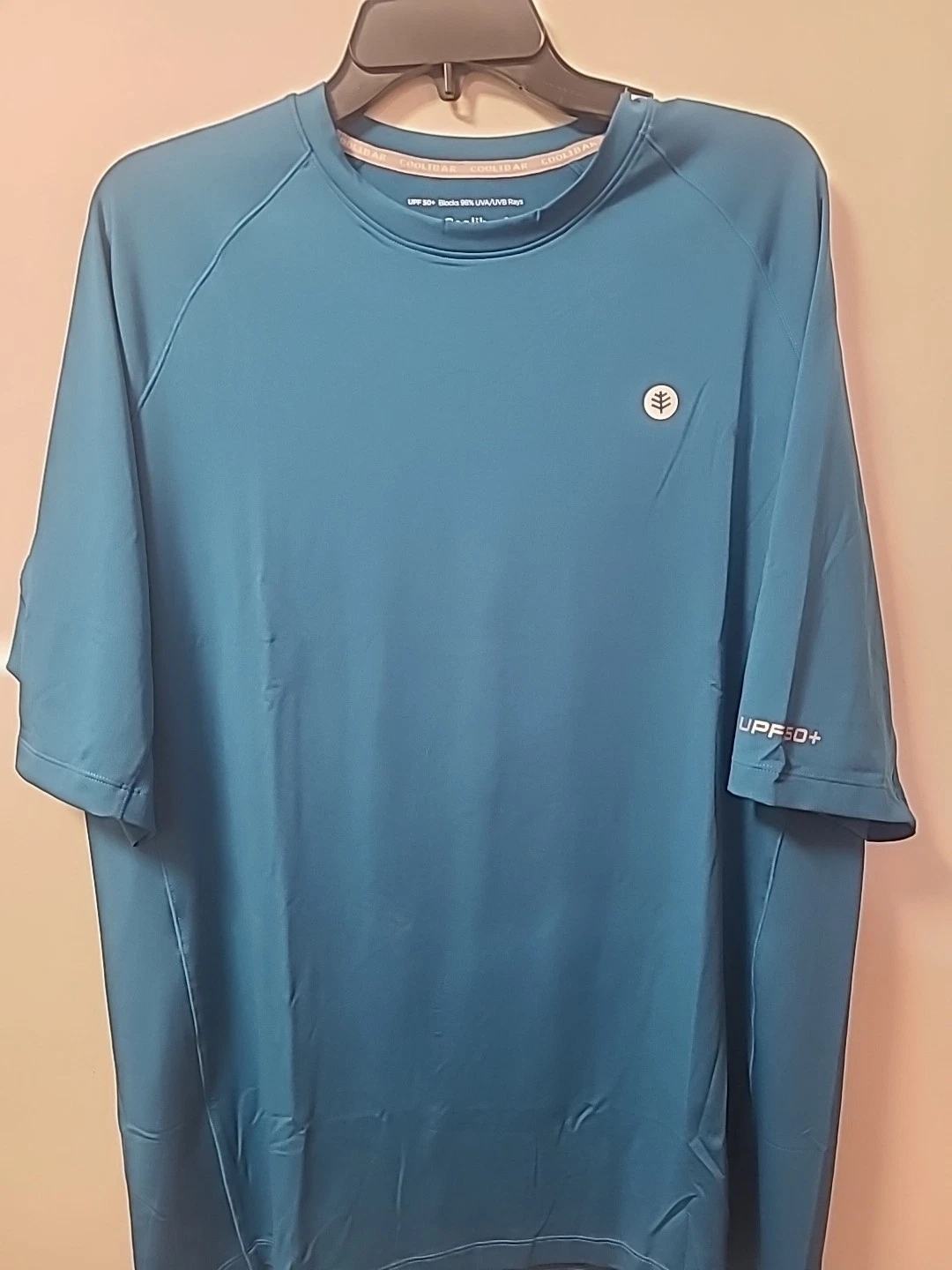 Coolibar Men's Agility Performance T-Shirt XL Blue UPF 50+ Sun Protection 01630
Opens in a new windo