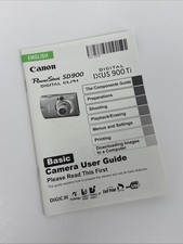 Canon Powershot SD900 Camera User Guide 2006 NEW