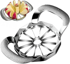 Apple Slicer and Corer, Heavy Duty Stainless Steel Apple Cutter and Corer, Apple
