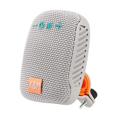 Xbnmex Portable Bluetooth for Bike, IPX5 Waterproof Wireless Traveling Gray