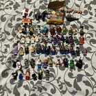 LEGO 61 Minifigure lot Darth Vader light up saber, Scooby Doo, Knights, and more