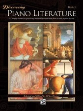 Discovering Piano Literature, Bk 1 Alfred Masterwork Editions - GOOD