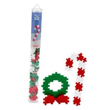 3D Puzzle Building Block Set, 70 Mini Interlocking Pieces, Fun Holiday Mix