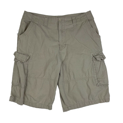Airwalk Cargo Shorts Men's 34 Pockets 100% Cotton