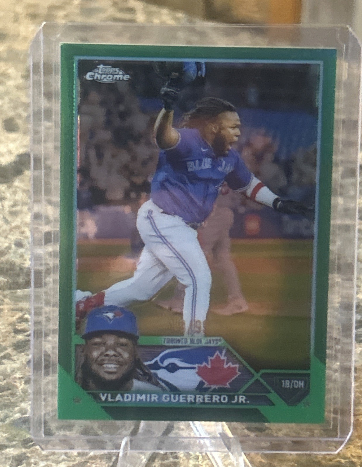 2023 Topps Chrome - Vladimir Guerrero Jr. #50 Green Refractor /99