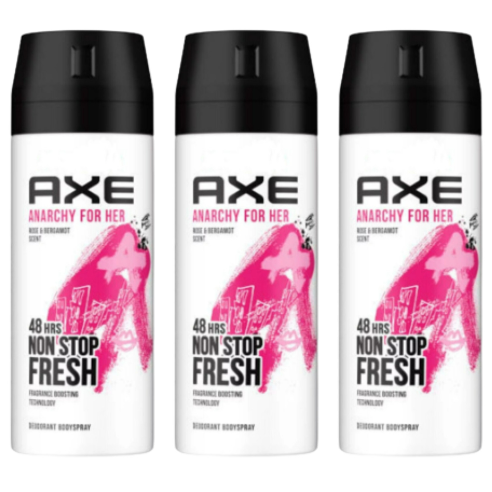 3 Pack 150ml Floral Fruity Fragrance