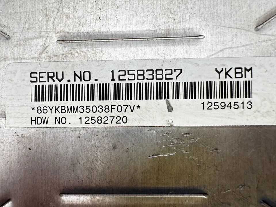 2004 2005 Buick Lesabre Engine Computer Module ECU ECM TESTED OEM 12583827 - Изображение 4 из 4