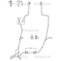 Triscan Hydraulikschlauch Servoschlauch Passend FüR Bmw 7Er E38 | 8516 11037