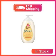 Johnson's Skin Nourish Moisturizing Baby Lotion for Dry Skin with Shea  Cocoa B