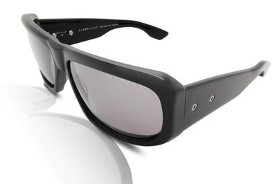 Dita Superflight DTS133-02 Schwarze/Silberne/Graue 61mm Sonnenbrille