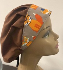 Bouffant medical Scrub Hat Cap Foxy Fox