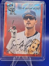 Sean Bouchard RC 2023 Topps Chrome Platinum Anniversary Red Lava /5