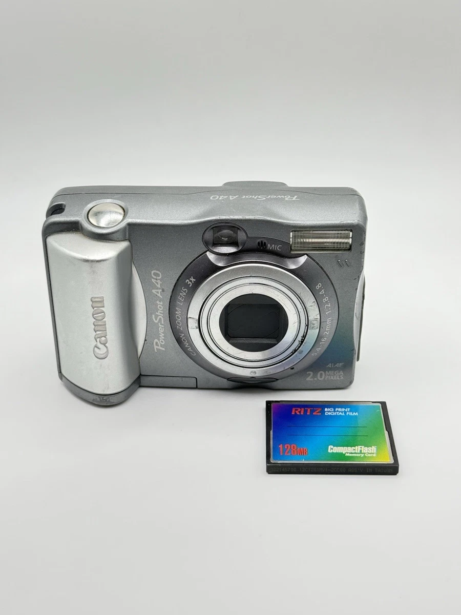 Canon PowerShot A40 シルバー Canon PowerShot A40 Digital Cameras for Sale - Shop New & Used