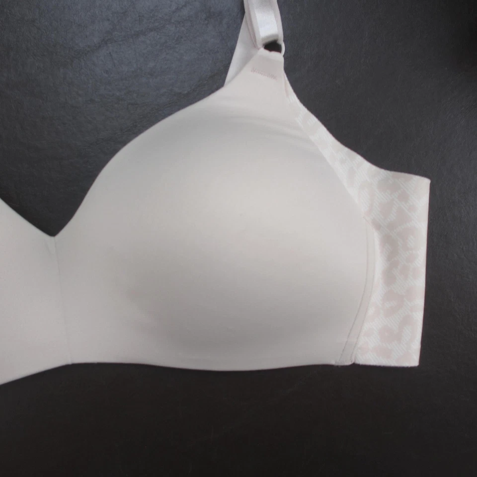 Warner's Bra Womens 40B Beige Nude Wire-Free Lightly Lined T-Shirt Smooth Hook - Image 4 of 4