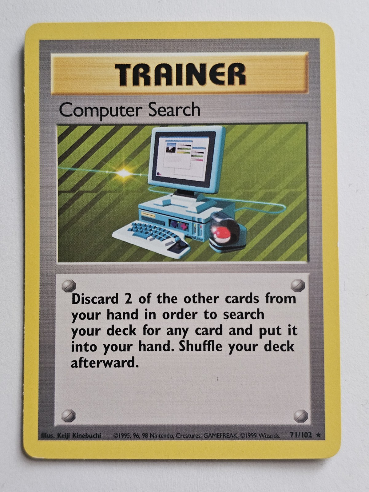 Computer Search 071/102 Base Set Regular