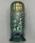 LOVELY VINTAGE CARNIVAL SIGNED NORTHWOOD GRAPE AND CABLE HATPIN HOLDER