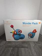 Wonder Workshop Dash & Dot Smart Interative Robot Pack Coding No Charger Read