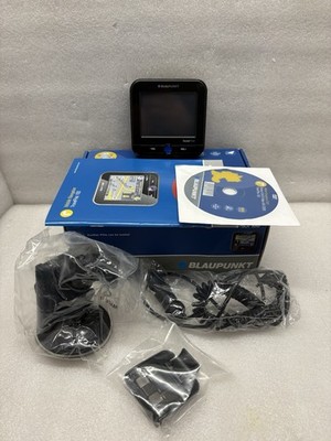 Blaupunkt TravelPilot 100 Navigationsgerät GPS Motorrad Auto Car Mobil Getestet 