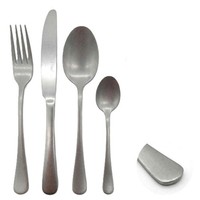 Cutlery Set Stainless Steel Fork Spoon Sets Anydate Glim & Glam Stonewash