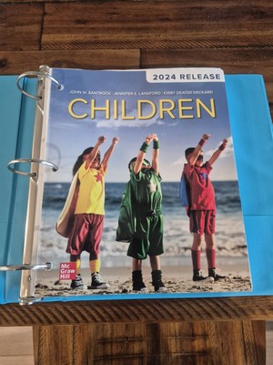 Children: 2024 Release - Child Psychology- Loose Leaf, by John Santrock et. al.