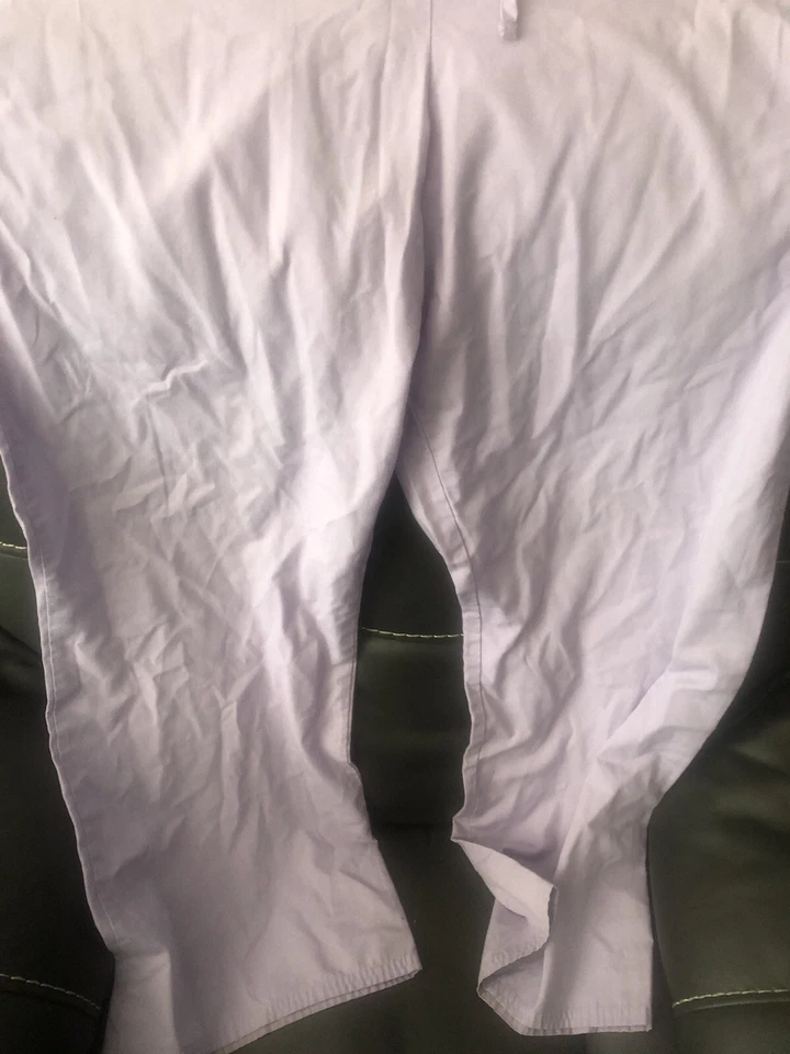 Женские (фиолетовые) большие штаны-скраб со шнурком  - Изображение 2 из 4