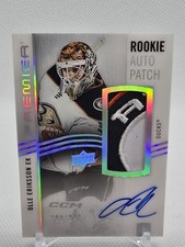 2023-24 Upper Deck Premier Rookie AUTO Patch Olle Eriksson Ek /249